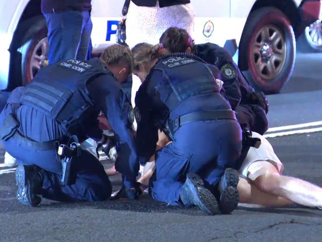 ****WARNING FEES APPLIED - OnScene Bondi **** Scenes from Newtown where a 26-year-old man was assaulted by multiple individuals on Wednesday, January 22, 2025., Picture: OnScene Bondi ,