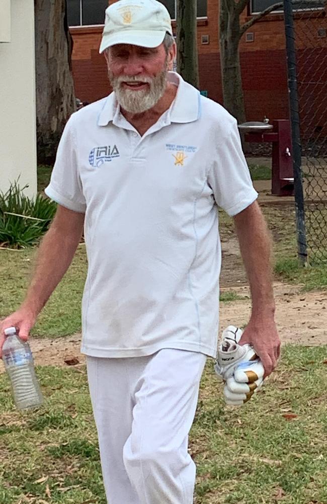 Neil Hartlett on the day of his 500th match.