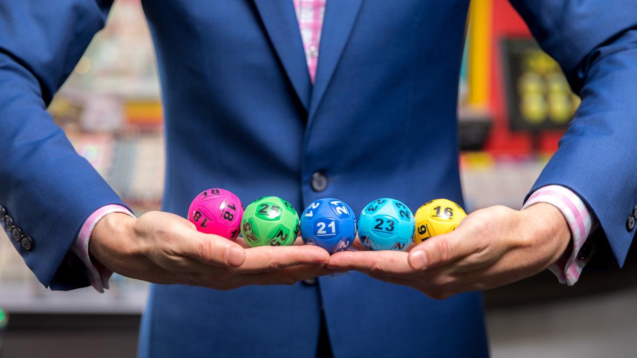 The man has decided to spend part of his $1.6m lotto prize on a new car.