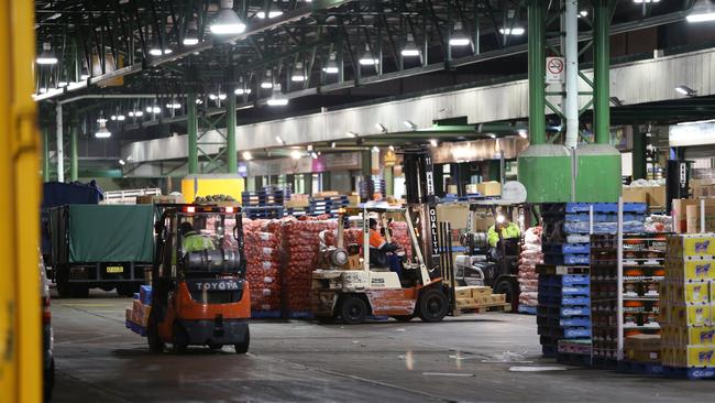 The forklift was being operated on an uneven surface when the unbalanced load tipped and fatally crushed a worker, who was acting as a spotter nearby. Picture: Supplied