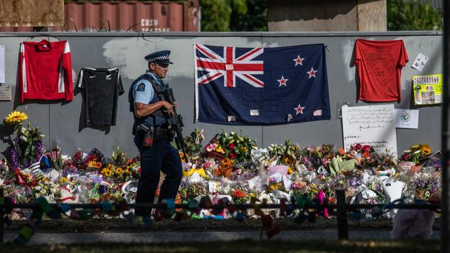 The incident happened only days after the Christchuch massacre where 50 people were killed. Picture: Carl Court/Getty Images