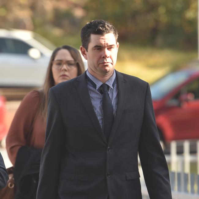 Darren James Homan at Townsville court. Picture: Evan Morgan