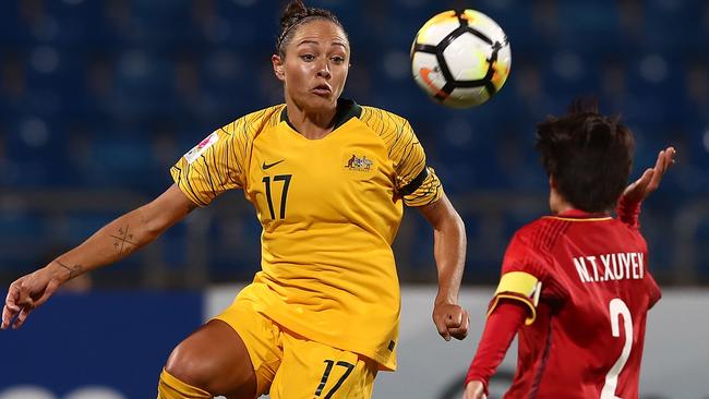 Kyah Simon is likely to find it tough getting back into the Matildas fold.