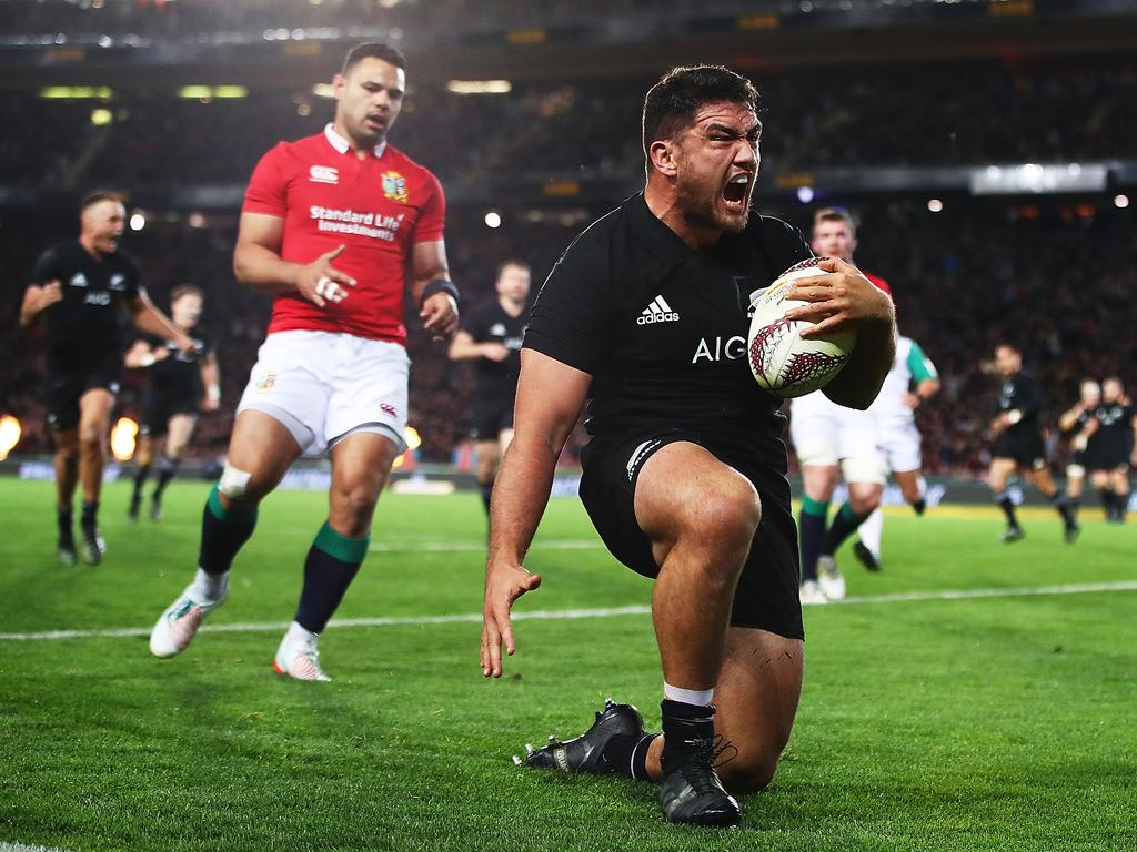 The All Blacks were determined to make a statement against the Lions in 2017. Picture: Hannah Peters/Getty Images