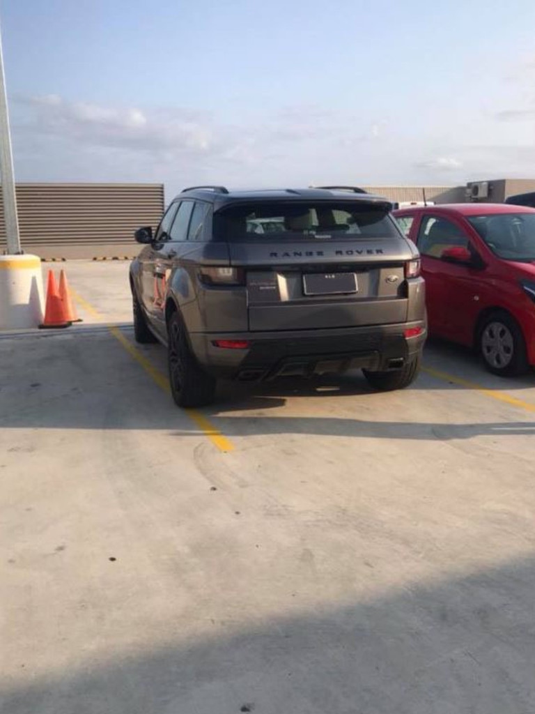 Bad parking at Pacific Fair, Gold Coast