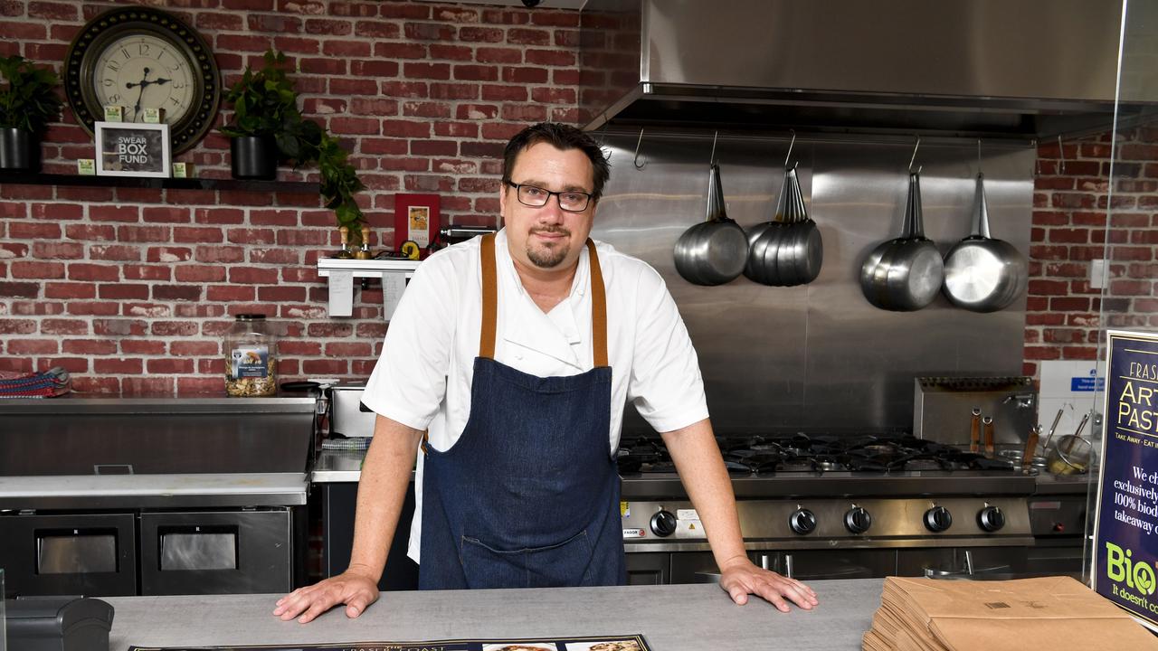 Owner and head chef at Fraser Coast Artisan Pasta Bar Nate Crowd