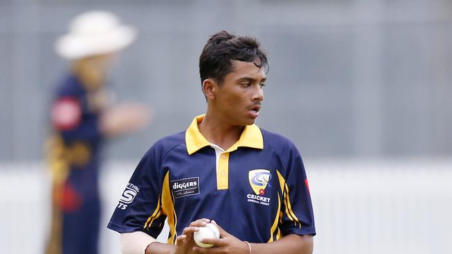 Sairam Patil is one of six players backing up in the very strong Central Coast side. Picture: John Appleyard