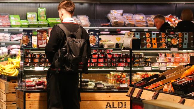 SYDNEY, AUSTRALIA : NewsWire Photos JUNE 24 2024: A general view of a supermarket in Sydney as Supermarkets face billion dollar fine threat while Coles, Woolworths, Aldi and IGA face steep penalties, other retail heavyweights, including Bunnings and Chemist Warehouse, will not be covered by the code.Picture: Newswire / Gaye Gerard