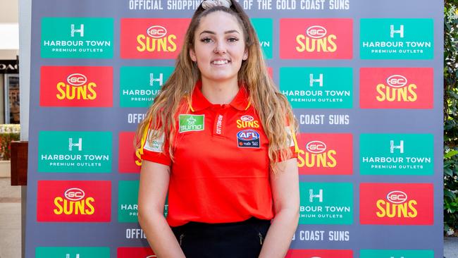 Suns AFLW player Alexia Hamilton. Picture supplied.