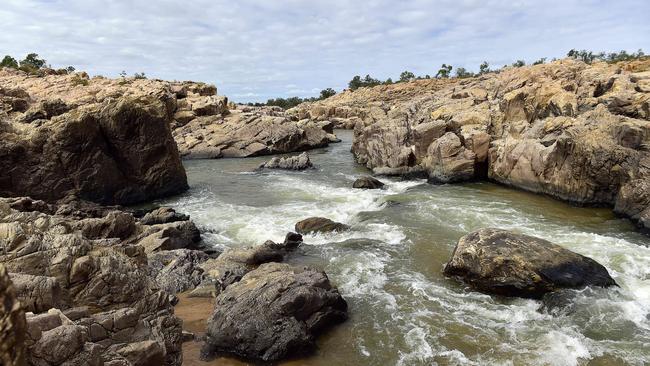 The proposed Big Rocks Weir site. PICTURE: MATT TAYLOR.