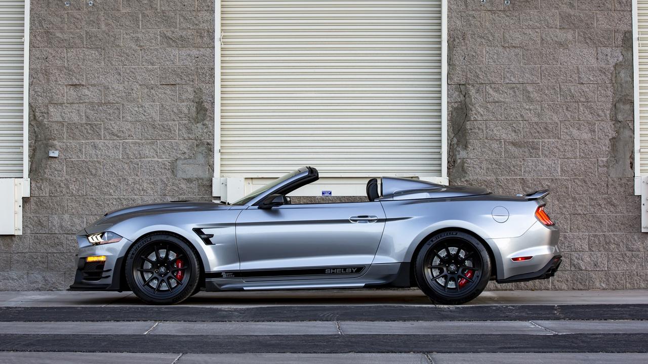 Handsome and beefed up looks are part of the appeal of the Shelby Mustangs.