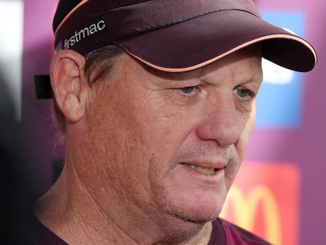 Coach Kevin Walters, Brisbane Broncos training, Red Hill. Picture: Liam Kidston