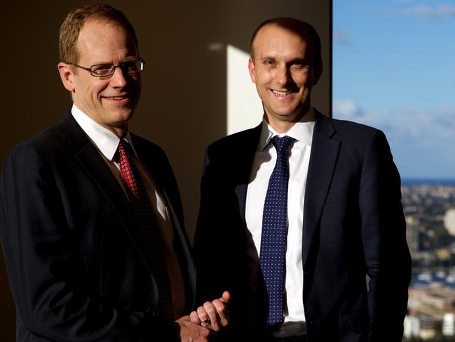 ‘Risks skewed to more tightening’.... Chief Australia Goldman Sachs economist Andrew Boak (R).