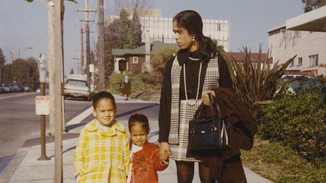 Kamala Harris posted this photo of herself with her mother, Shyamala Gopalan, to Facebook back in 2019.