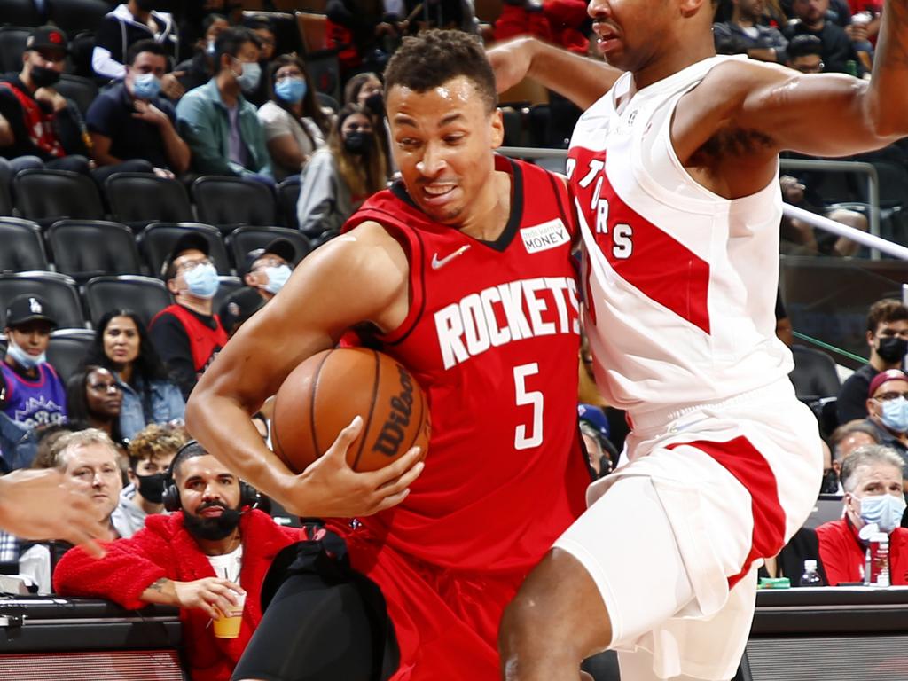 The Rockets axed Dante Exum — could he land in the NBL? Picture: NBAE/Getty Images