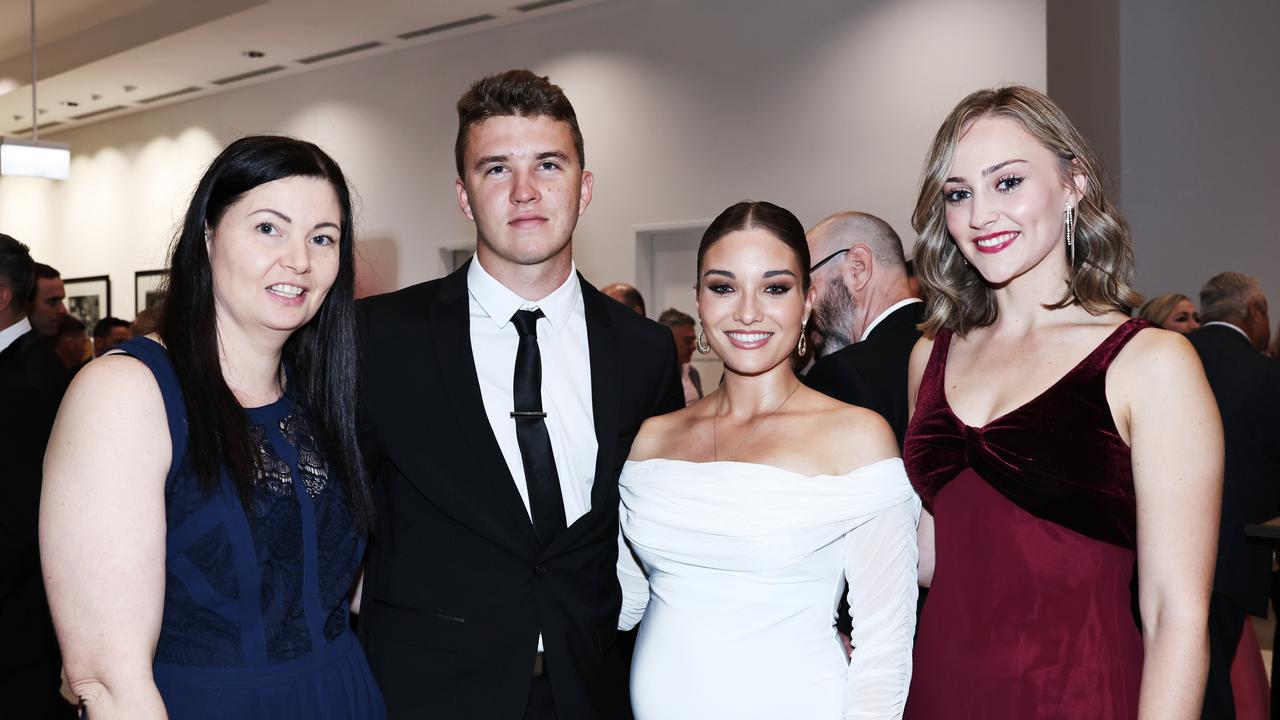 Stacey Heard, William Heard, Reynah Pyne and Jemmah Owens at the Cairns Chamber of Commerce Business Excellence Awards gala dinner, held at the Cairns Convention Centre. Picture: Brendan Radke