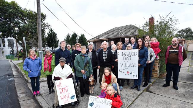 VCAT approved a four-storey apartment block in Ringwood East last month despite strong opposition from local residents. Picture: Steve Tanner