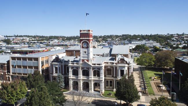 Renovating Toowoomba’s city hall will cost $16m.