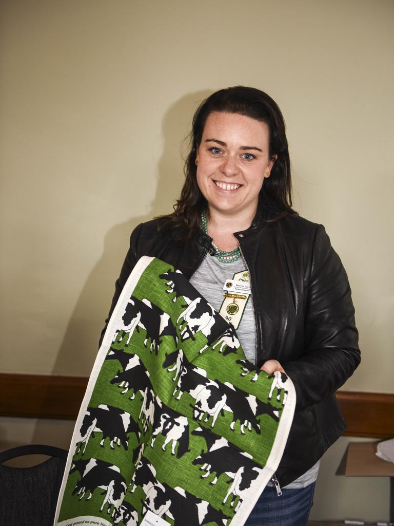 Marnie Turner, Somerville, on the merchandise stand at the CWA Victoria annual general meeting in 2019 was held at the Williamstown Town Hall. Picture: Dannika Bonser