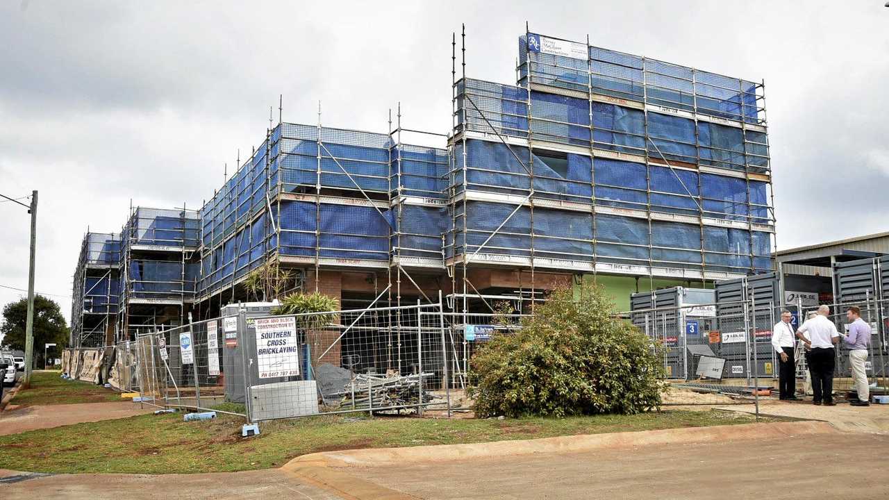 St Andrew's Hospital progress on building of new mental health ward. October 2018. Picture: Bev Lacey