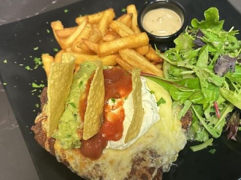 The Dayboro Drop, Dayboro. Stellar Five SEQ Schnitzels to Try. Photo: supplied