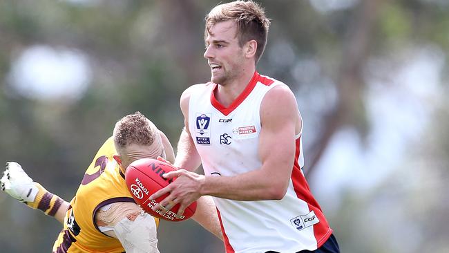 Dom Tyson has spent time in the VFL this year. Picture: Michael Klein