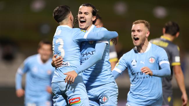 Melbourne risks having its second A-League Grand Final in as many years hijacked by Sydney. Picture: Mark Kolbe/Getty Images