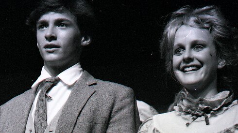 Hugh Jackman performing in My Fair Lady in 1985 at Knox Grammar School.