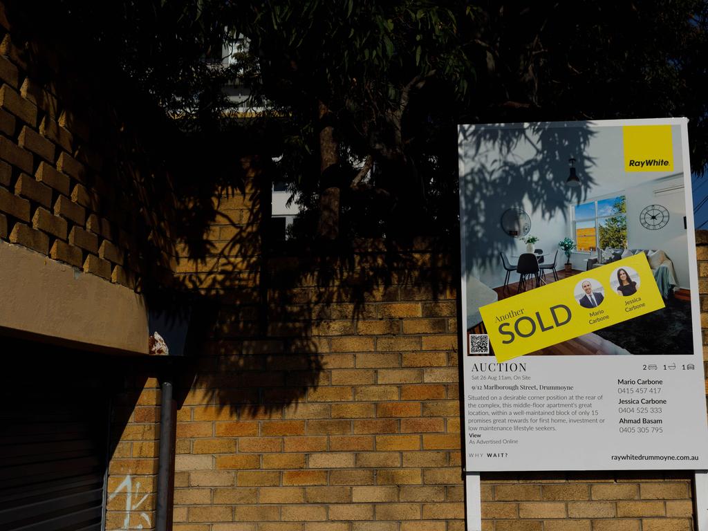 Sydney home prices are expected to grow by as much as 23 per cent over three years, according to new data. Picture: NCA NewsWire / Max Mason-Hubers