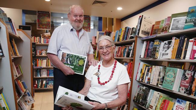 Owners of Collins Booksellers Smithfield, Andrew and Kerstin Brown retired after 33 years in business. Picture: Brendan Radke