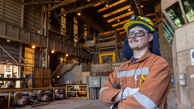 MALINAUSKAS - Upper Spencer Gulf. Whyalla Steelworks. Pictured on Feb 25th 2024 at 11:45AM. Picture: Ben Clark