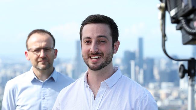 New Greens candidate Stephen Bates seat of Brisbane. Picture: Liam Kidston.