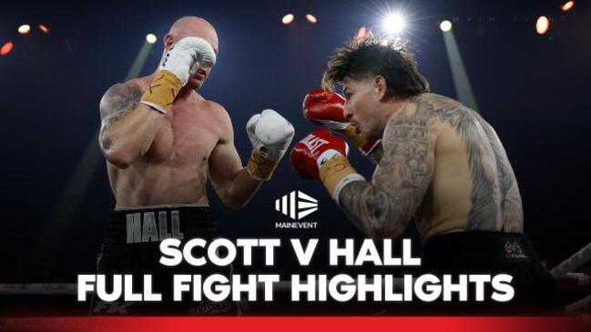 Curtis Scott v Barry Hall - Full Fight Highlights