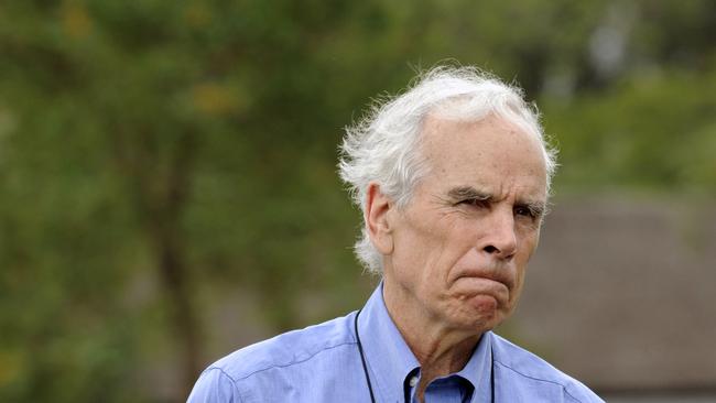 US billionaire Douglas Tompkins talks in his property in Ibera, near Carlos Pellegrini in Corrientes Province, Argentina, on November 5, 2009. Tompkins, 72, passed away on December 8, 2015, died of hypothermia after a kayak accident at a lake in the south of Chile, medical sources informed. AFP PHOTO/DANIEL GARCIA