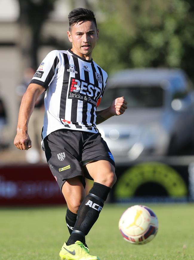 Adelaide City skipper Matt Halliday. Picture: Stephen Laffer