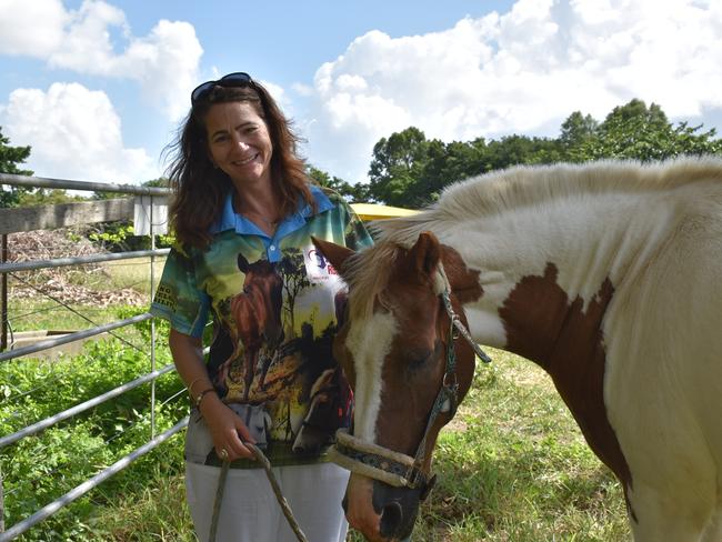 Mackay Riding for the Disabled president Rebecca Sharp found her passion for working with people with special needs after she started volunteering at Mackay Riding for the disabled in 2015. Picture: Madeleine Graham