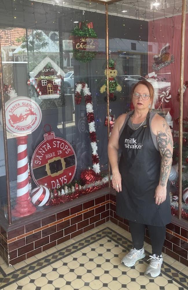 Maryborough salon owner Sonia McLeod is among the business owners who have been calling police about junkies screaming and fighting outside her shop.