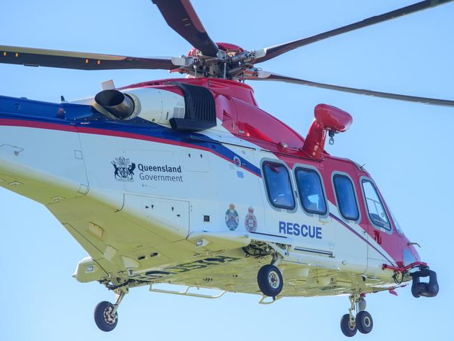 Townsville Rescue helicopters. Picture: NewsWire / Scott Radford-Chisholm