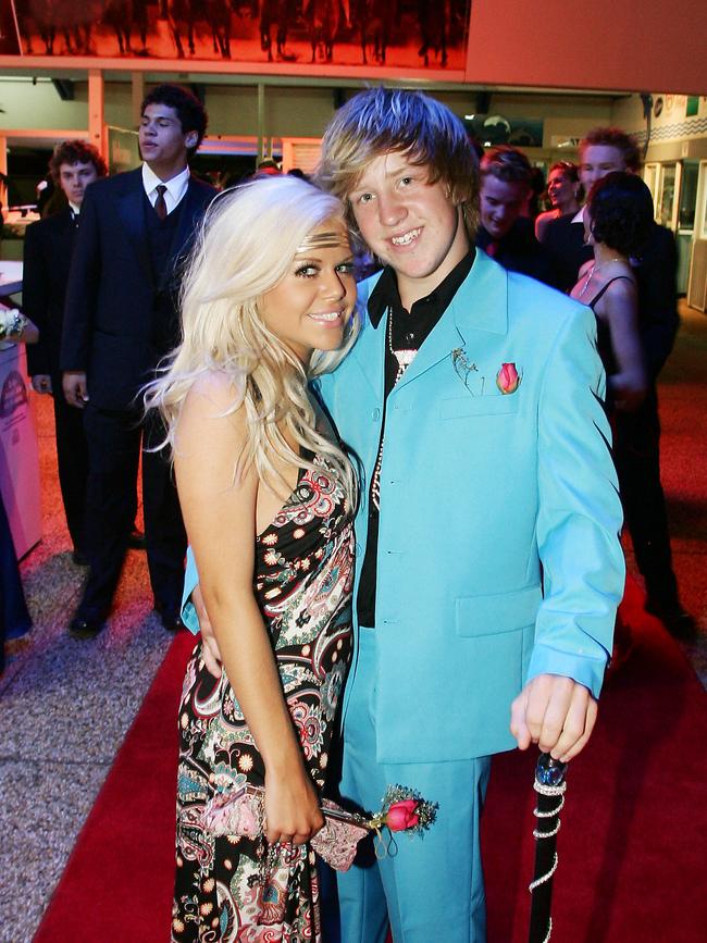 Hillcrest Christian College formal held at Sea World. Laine Papal and Jaan Stolk.