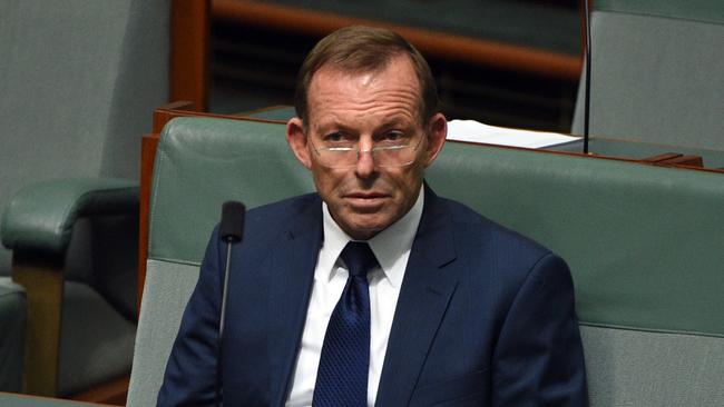 Former prime minister Tony Abbott.