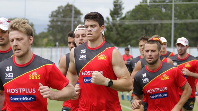 Gold Coast defender Sam Collins will face the chop from many SuperCoach teams this week. Picture: Supplied.