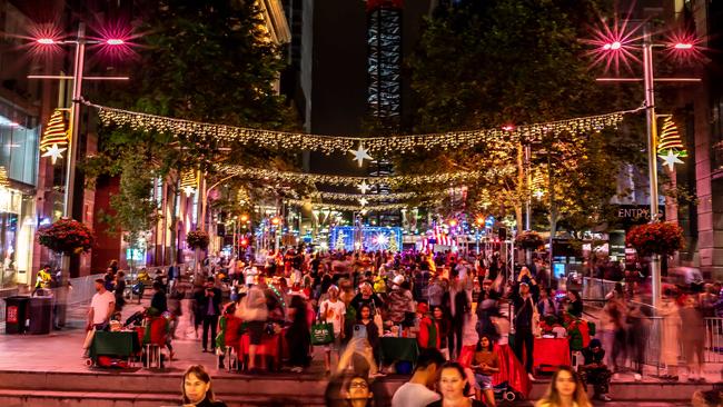 Australians are looking to events and experiences this Christmas. Picture: Monique Harmer