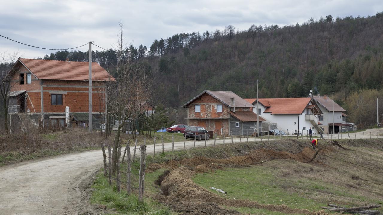 EMBARGO APPLIES - DO NOT PUBLISH BEFORE 14 MAY 2016 .. OSVE, BOSNIA. March 2016 - Buried deep in the north Bosnian woods 130km north of Sarajevo is the village of Osve, a community of Salafist Islamists who dismiss claims they are running a terrorist camp amid their fields of fruit and vegetables but admit many of its members have left to fight with the group in Syria. Picture Ella Pellegrini