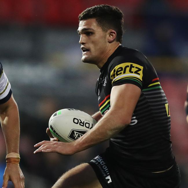 Penrith's Nathan Cleary may not have another level to go up to but if he can repeat his 2020 form he’s well worth the money. Picture: Brett Costello