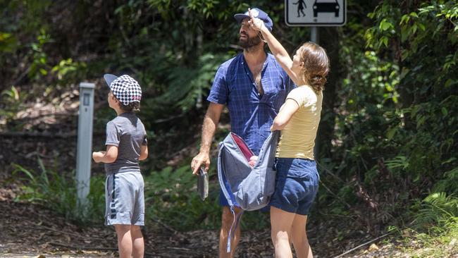 The family were bush walking in Minyon Falls. Picture: Media Mode