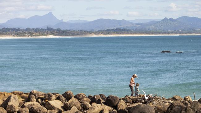 The beachside surf hangout and popular tourist spot is lagging behind the rest of NSW for Covid vaccine numbers EXCLUSIVE Ã‚Â©MEDIA-MODE.COM