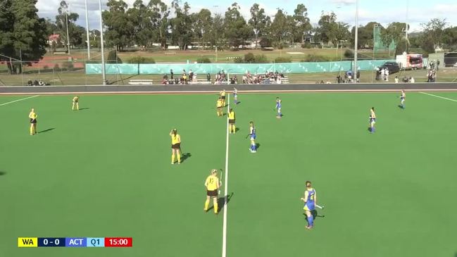 REPLAY: National U18's Girls Hockey Championships - WA vs ACT