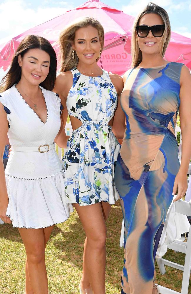 Lauren Hall, Emma Taylor and Kate Taylor at Coastline BMW Polo by the Sea. Picture: Patrick Woods.