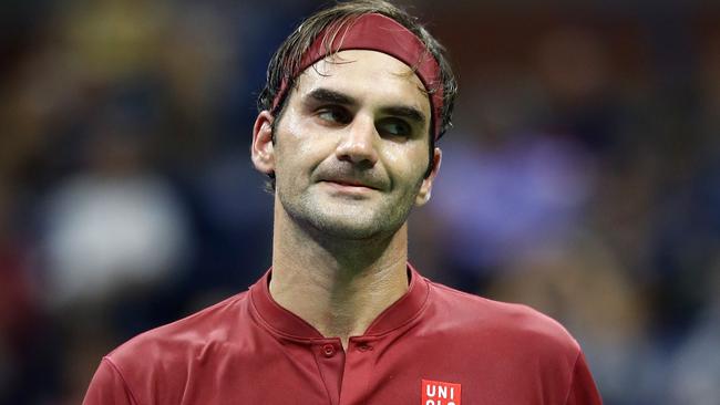 Federer suffered a surprise defeat at the hands of Aussie John Millman
