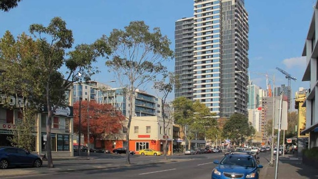 How Spencer Street in West Melbourne is now.